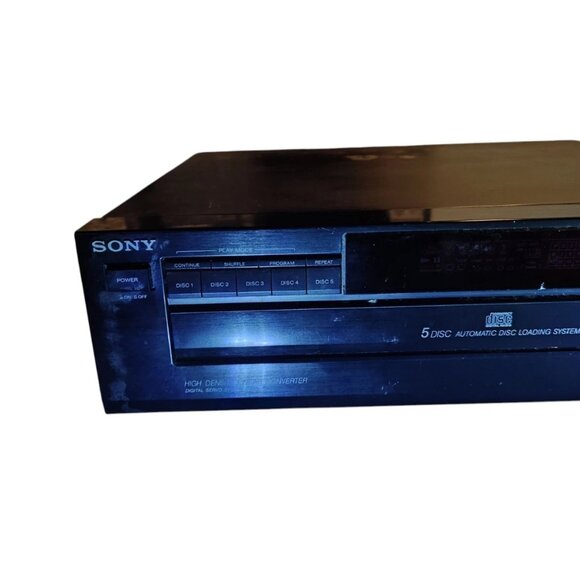 Sony CDP-C525 CD Player 5 Disc Carousel (Used). Good Condition - Picture 2 of 8